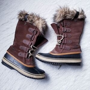 SOREL Women's Joan of Arctic Insulated Waterproof Winter BootsFace frigid temp